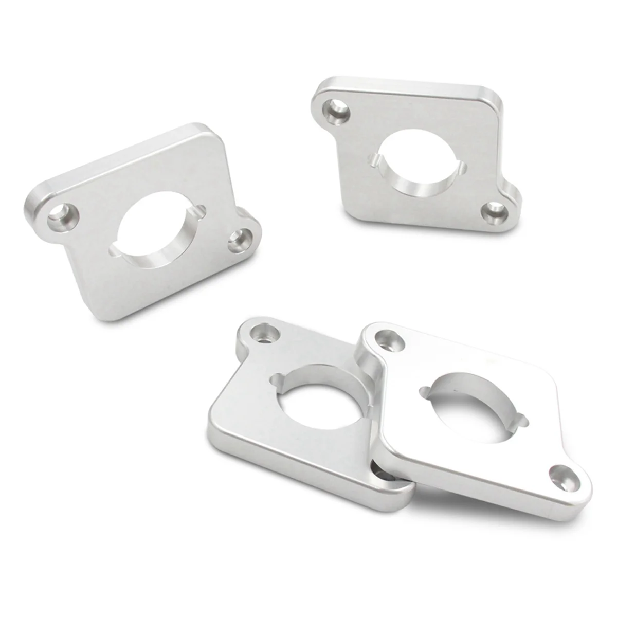 Silver Coilpack Adapter Plates Billet for Golf A4 A6 TT 1.8T to 2.0TFSI