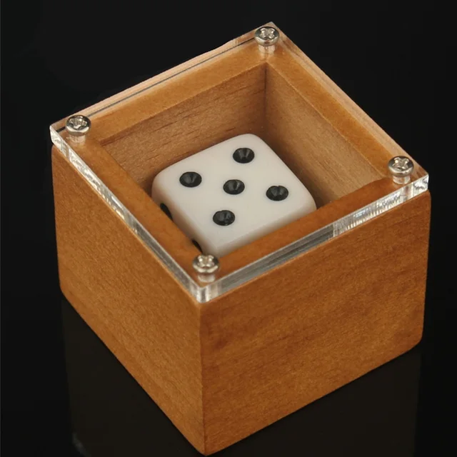 Magic Dice Magic Props Dice Trick Dot Number Change Dice Magic Stage Illusion Props Zabawki dla dzieci i dorosłych
