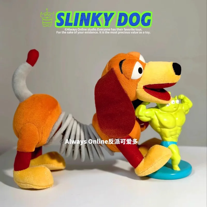 Disney 45cm Slinky Dog Toy Story Three Eyes Children'S Plush Doll Doll Kids Birthday Gift