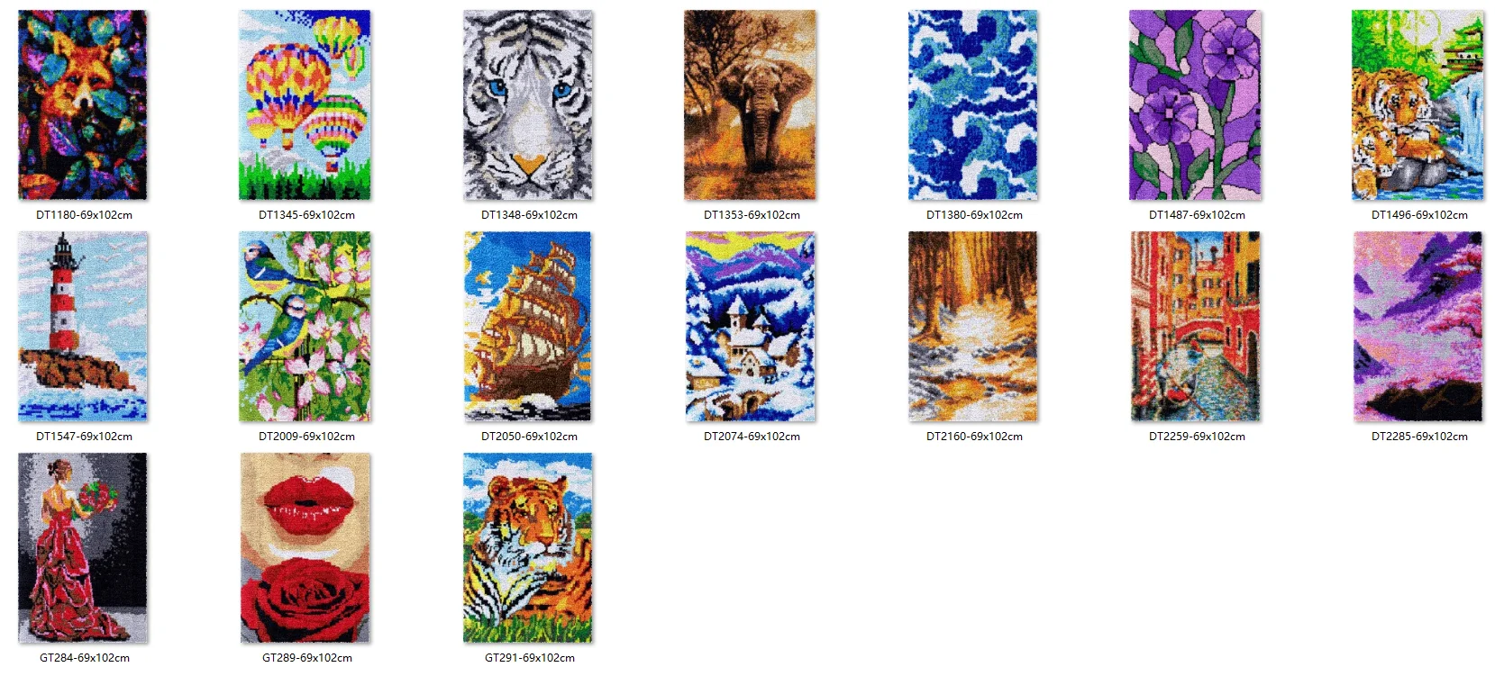 kit-de-crochets-de-loquet-d'abeille-tapis-imprime-sur-toile-zd694-handwerken-knooppakket-bricolage-broderie-de-fleurs-faites-a-la-main-nouveau-69-102-renard