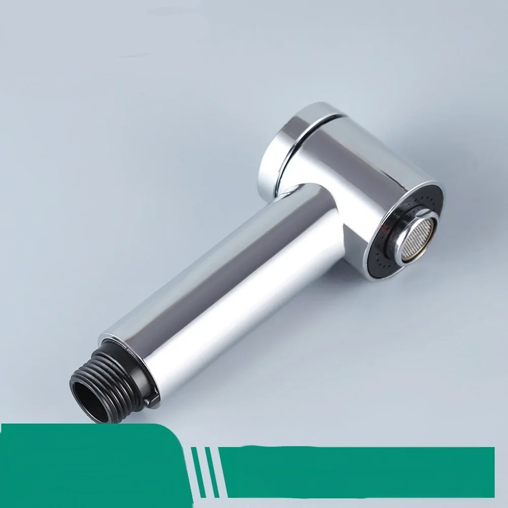 Kitchen Pull Down Spray Head ABS Plastic Modern Faucet Aerator Chrome Plated Athroom Sink Tap Aerator Replacement Parts