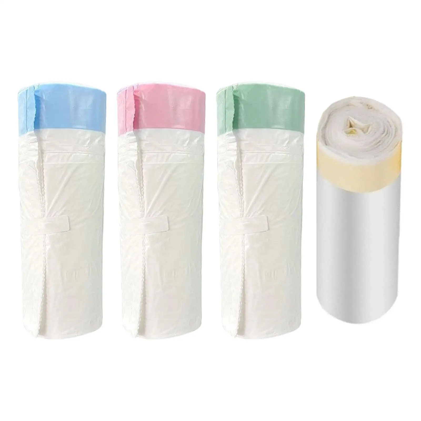 Thick Drawstring Cat Litter Box Liners Heavy Duty Litter Waste Bag for Automatic Cat Litter Box Large Size - view 4