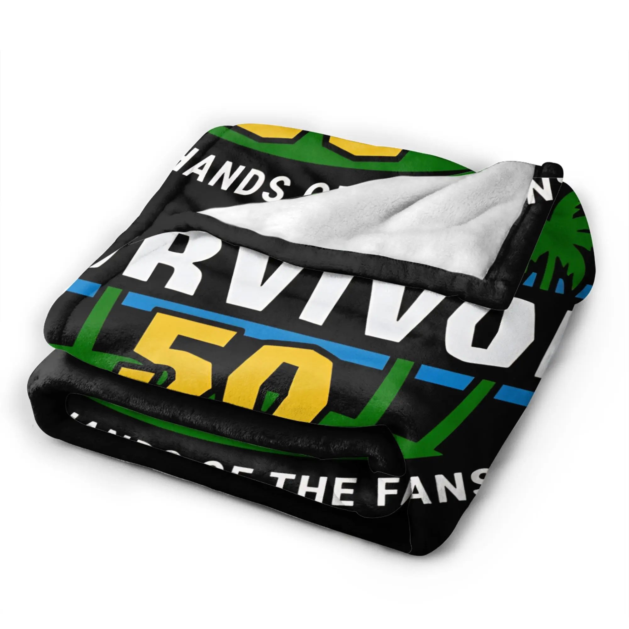 Survivor Season 50  Blankets Winter  Comfortable Throw Blanket For Adults Couch Chair Flannel Bedspread Bed Cover