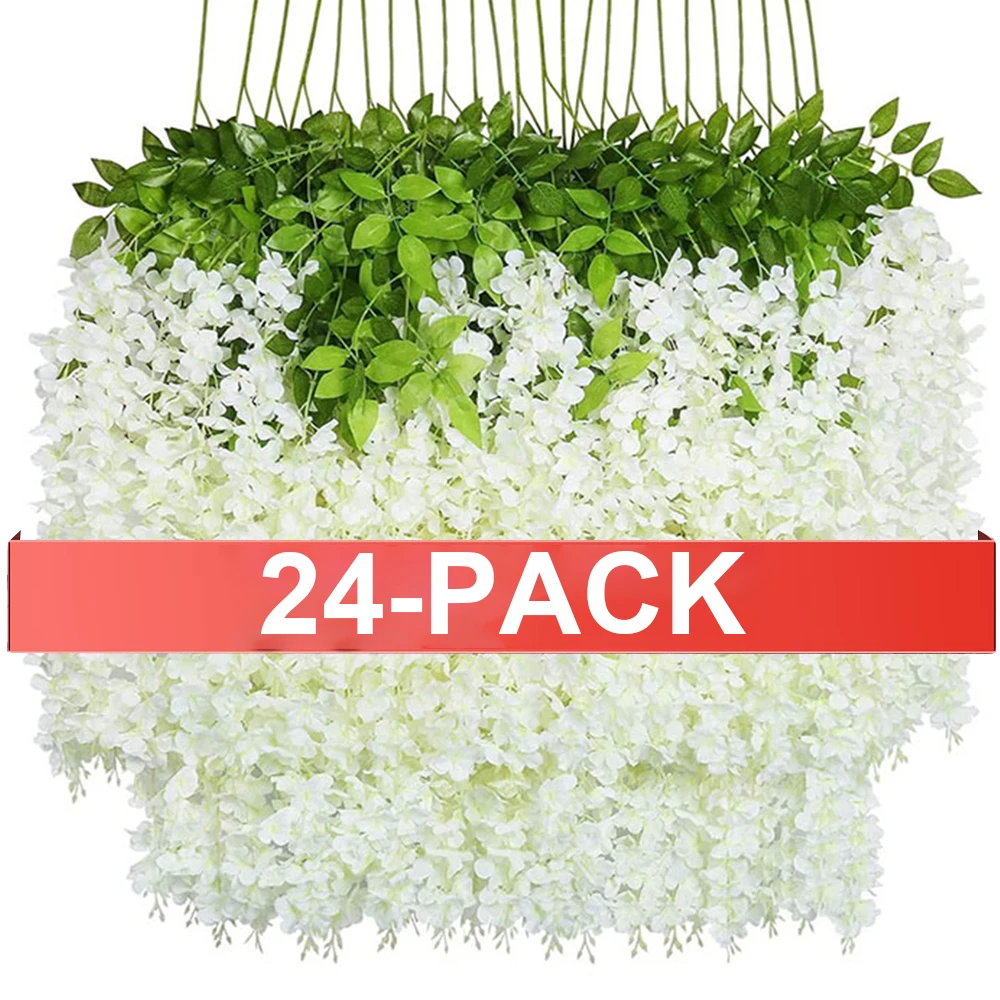24PCS Artificial Wi…