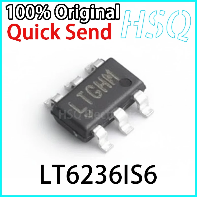 1PCS New LT6236IS6 LT6236CS6 LT6236HS6 LT6236IS6#TRMPBF Packaged LTGHM SOT23-6 Operational Amplifier Chip