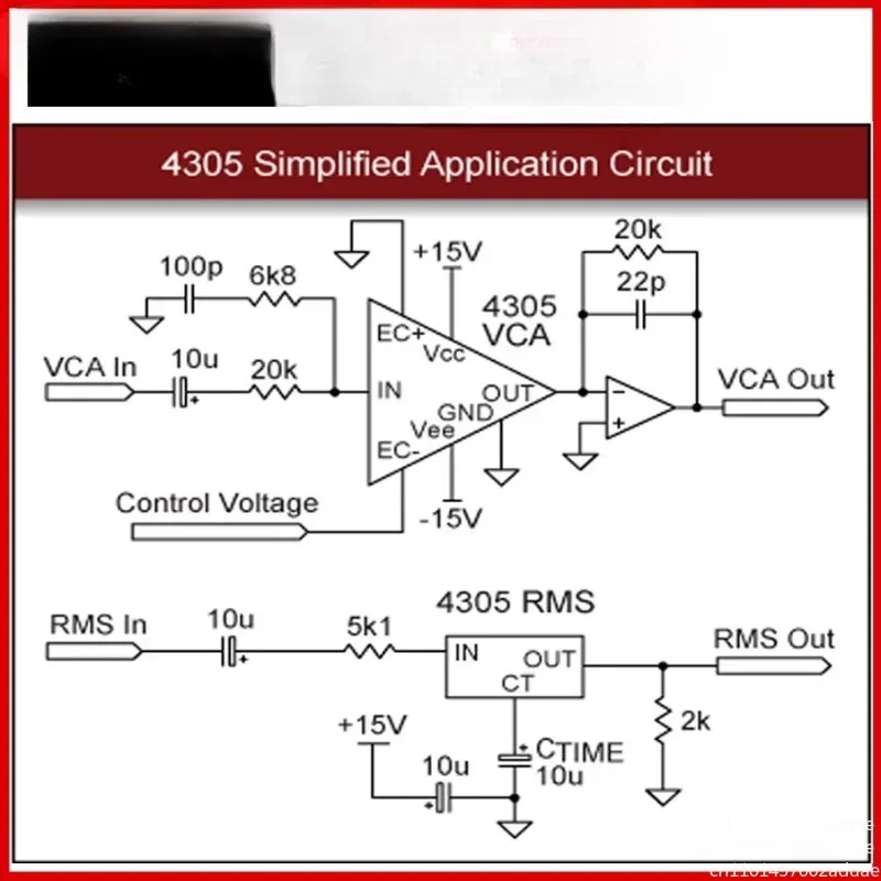 The original new THAT4305Q16-U professional audio dynamic processing chip contains VCA and RMS in stock