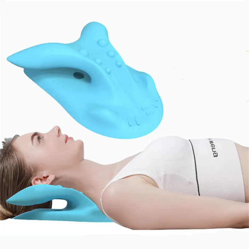 

Neck Stretcher Neck Massager Neck and Back Massager for Neck Cervical Massage Pillow Neck Hump Corrector Pillow Cervical Massage