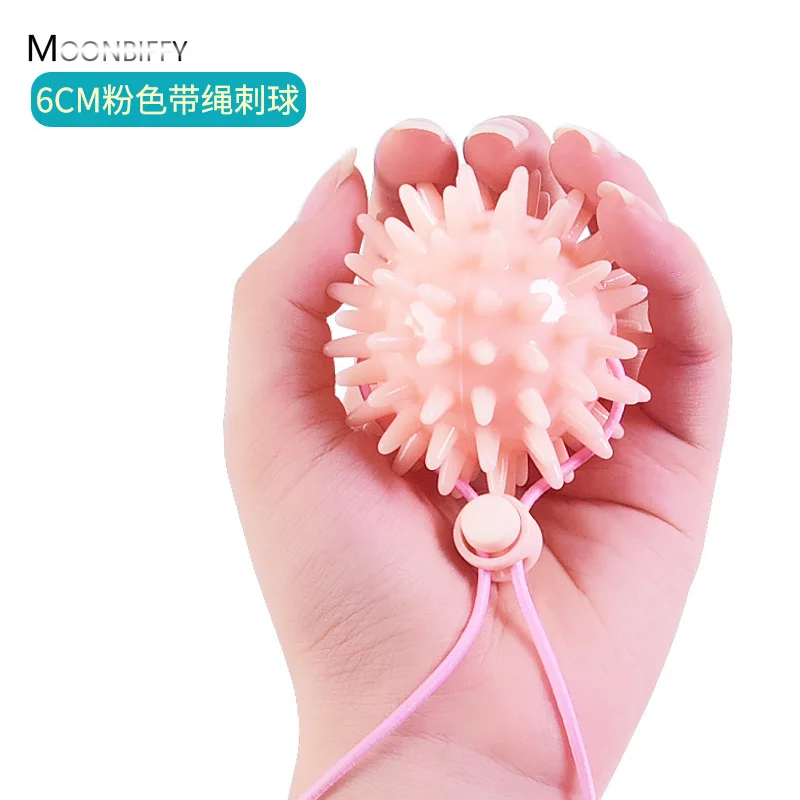 Silica Gel Hand Grip Ball Silicone Hand Grip Trainer Fitness Finger Heavy Exerciser Strength Muscle Recovery Ball Griper Fascia