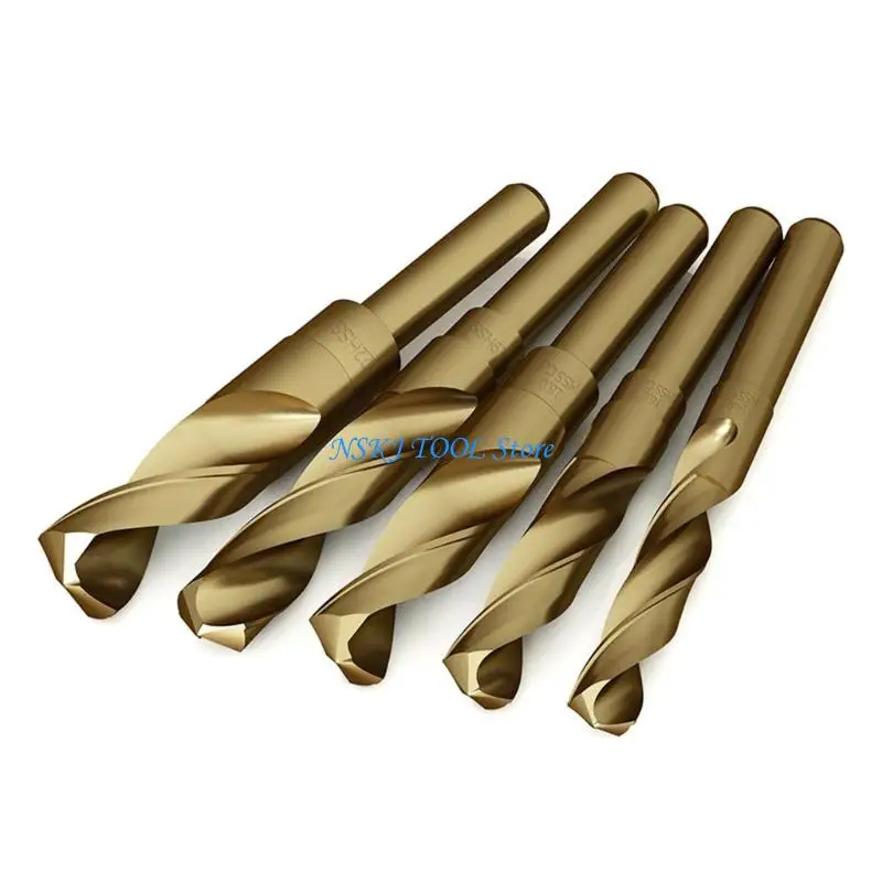 L8RC Twist Drill Bit مع زاوية طرف 135 درجة للمعادن والفولاذ المقاوم للصدأ والحديد