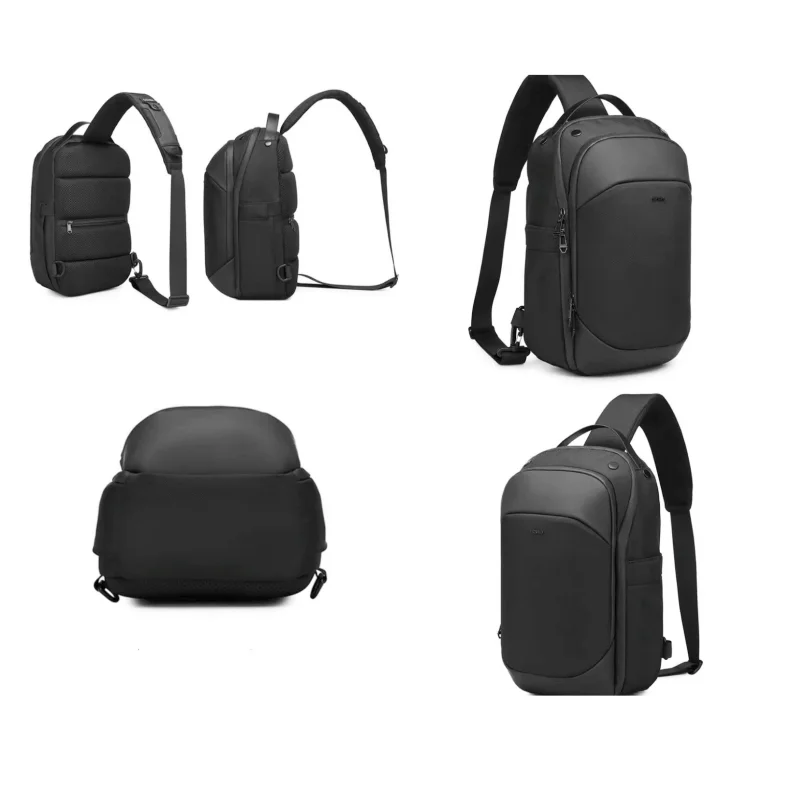 Advanced Locomotive Bag Large-capacity Male Chest Bag New Slung Chest Bag One-shoulder   Portable Waterproof Business Bag