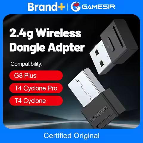Gamesir X5s Bluetooth 2.4g Wireless Dongle Receiver Adpter for G8+ G8 Plus Cyclone Cyclone Pro PC Gaming Console Accessories