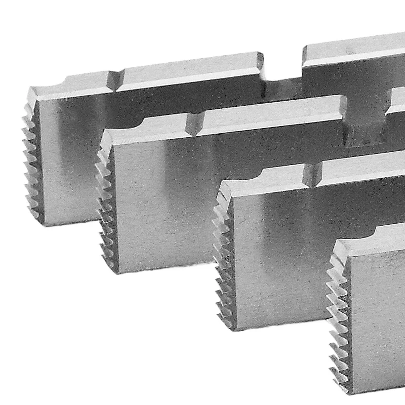 Threading machine die accessories 1/2-4 inch high strength REX universal high speed steel plate teeth