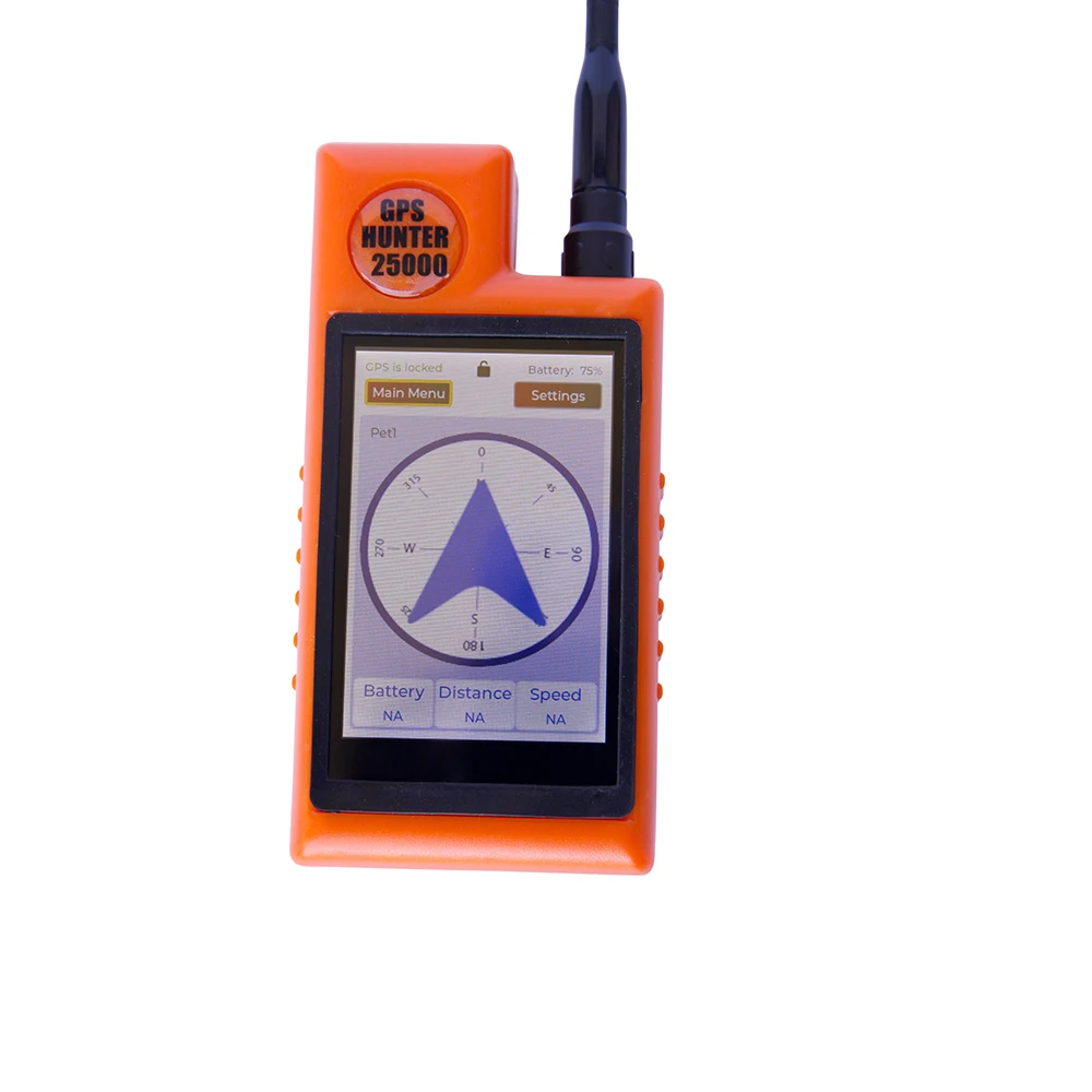3.5 Inch LCD Compass Remote Controller | Replacement Transmitter for GPS-DTR-25000-PRO Series Dog GPS Tracker