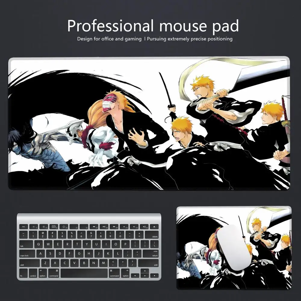 Anime B-Bleach Mouse Pad Computer Laptop Rubber Non-slip Mouse Mat Large XXL Mouse pad Gamers Decoracion Desk Mat HYBXAXC