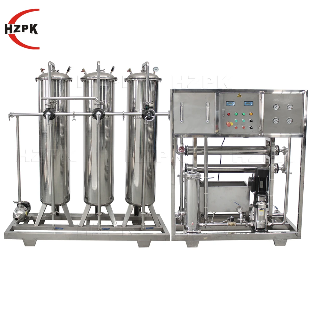 1000l 1 Ton Mineral Water Pure Drinking Filter Ultrafiltration Ro Osmosis Reverse Water Treatment System Machine