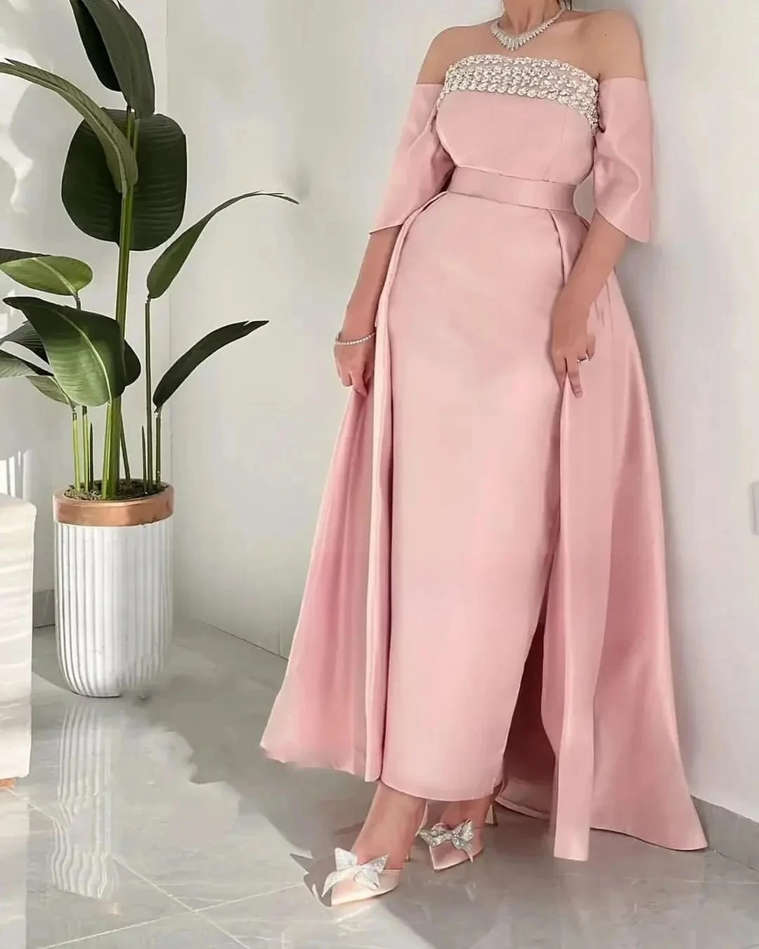 

Evening Luxurious Women's Evening Dresses Woman Elegant Womens Party Dresses Wedding Dress Ball Gown Robe Soiree Prom Customized
