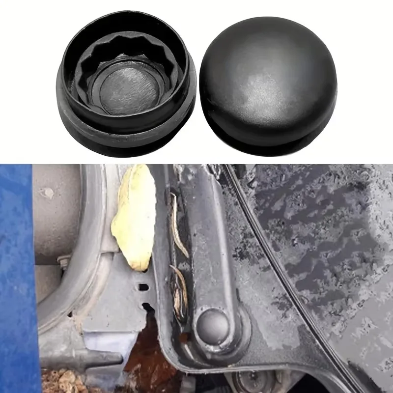2PCS Car Windshield Wiper Arm Nut Bolt Cover, Fits VW Passat B5 B6 B7, Golf MK4 MK5 MK6 MK7, Polo, Jetta, Tiguan New Models view 4
