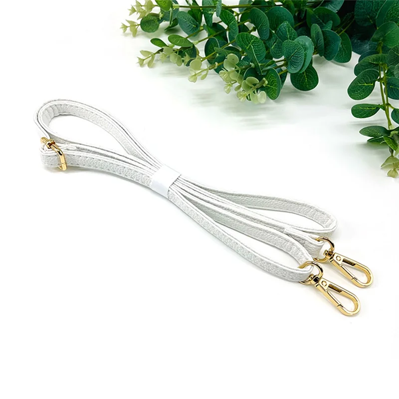 A47Z Mini Bags Leather Shoulder Strap Adjustable For Crossbody 1.4Cm Wide Shoulder Bag Strap Replacement C