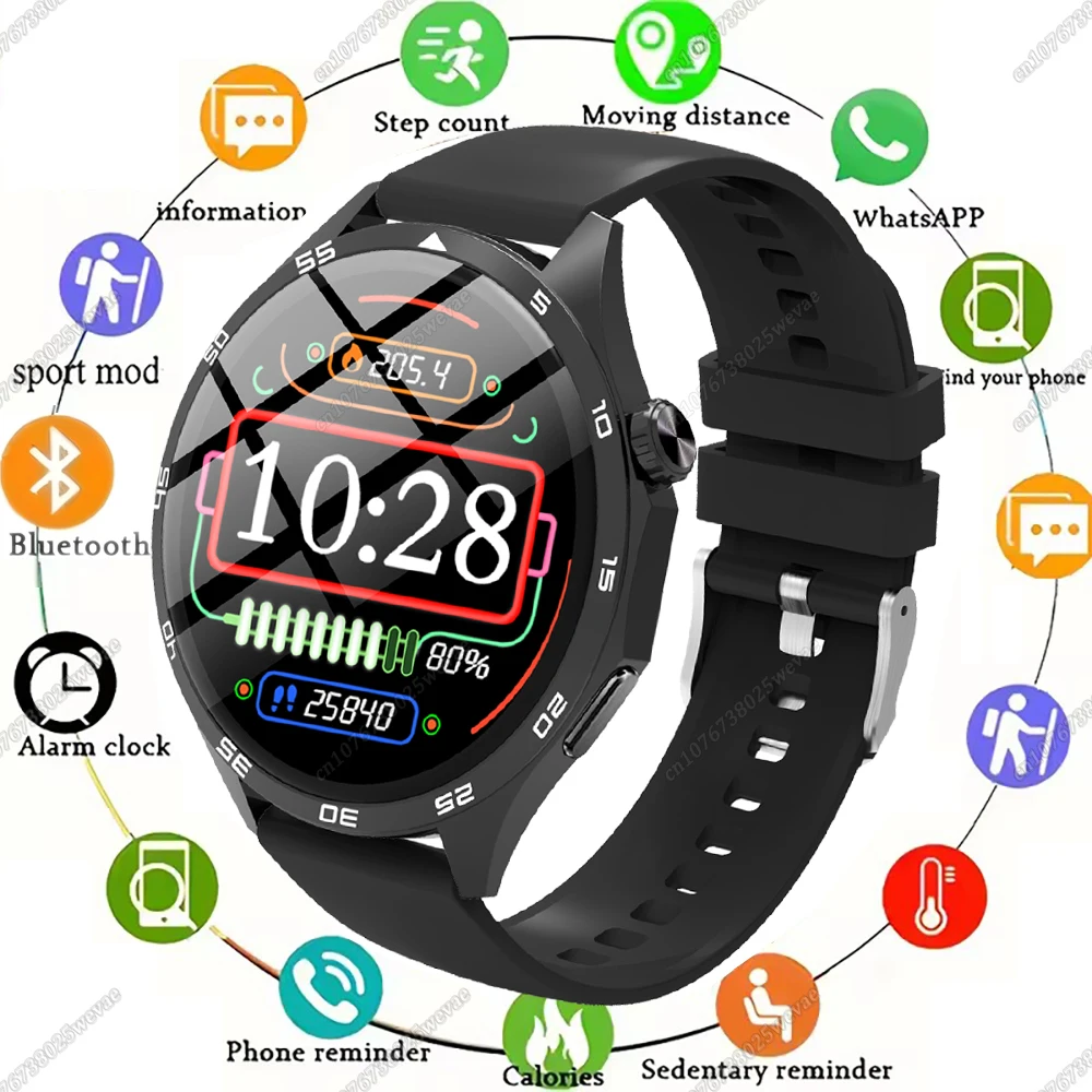 

New 1.50-inch Smartwatch Bluetooth Call Notifications Sleep Monitoring Activity Tracking Smart Watch Compatible with Android IOS