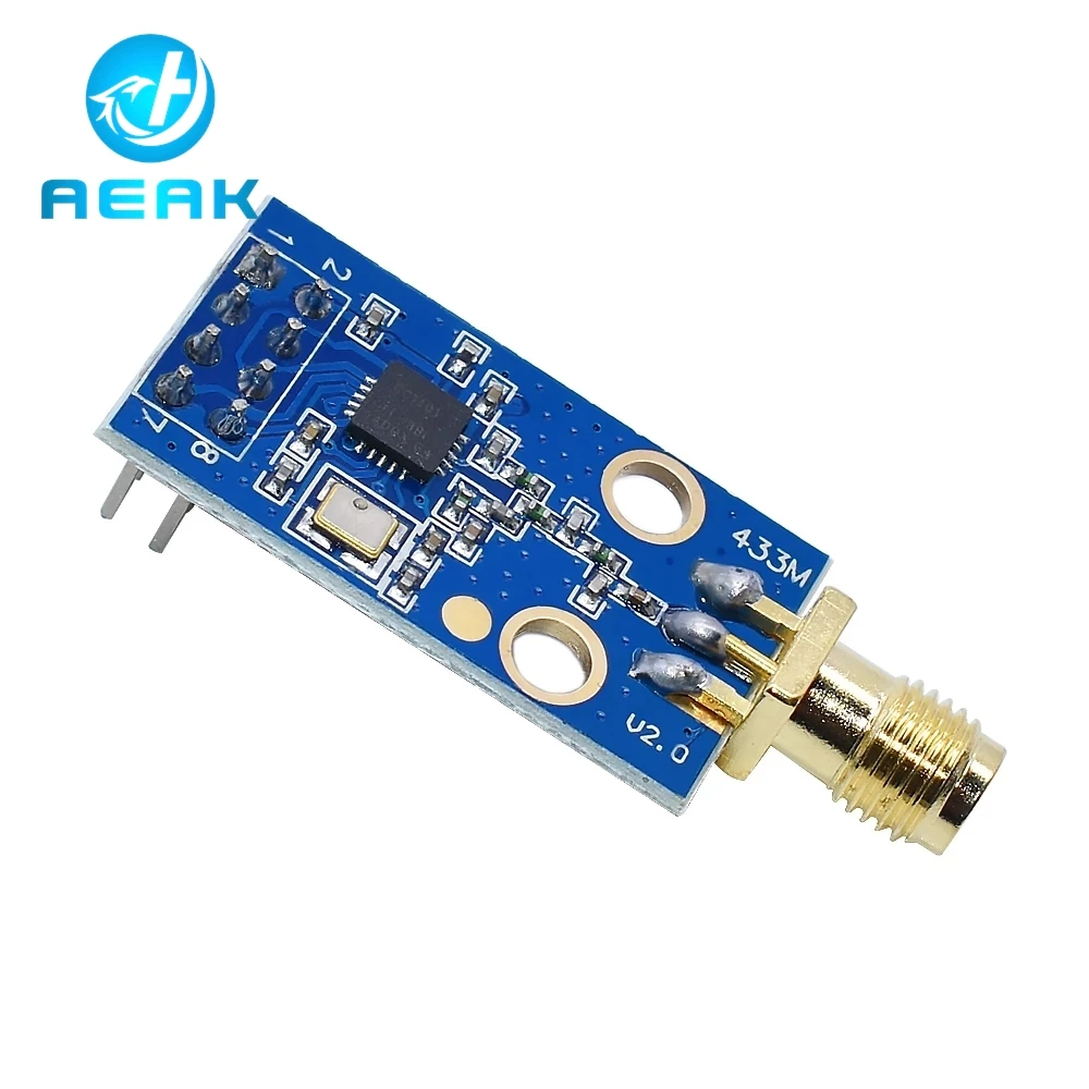 C1101 Wireless Module With SMA Antenna Wireless Transceiver Module For Arduino 433MHZ enhance the signal