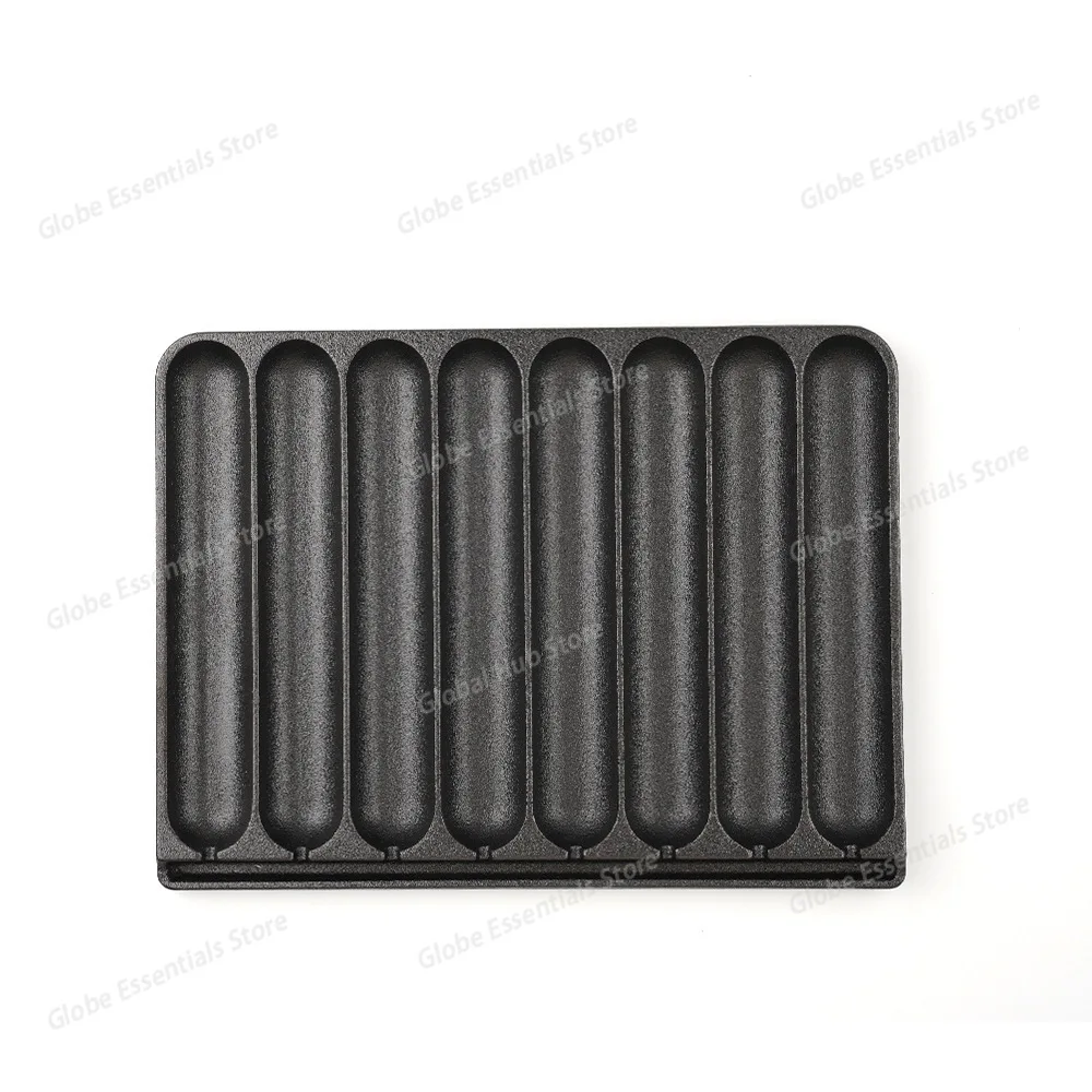 

Wear-resistant Cast Iron 8-tube Sausage Grill: Commercial Street Stall and Home Cassette Stove Mold Modern simplicity