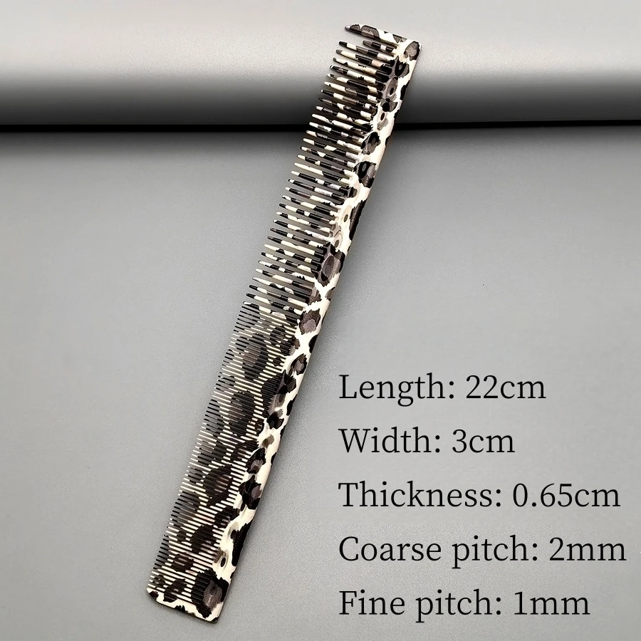 Haar Schneiden Kamm Mit Skala Cyan Gelb Lineal Haarschnitt Kämme Friseur Friseur Haarbürste Salon Styling Werkzeuge Y0521 – Detail 26