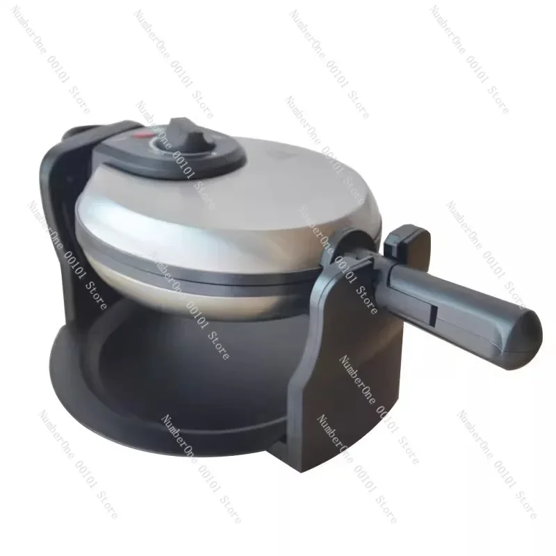 Flip Waffle Maker Muffin Maker, Rotary Home Waffle Maker Plug-in Breakfast Maker Electric Pie Pan