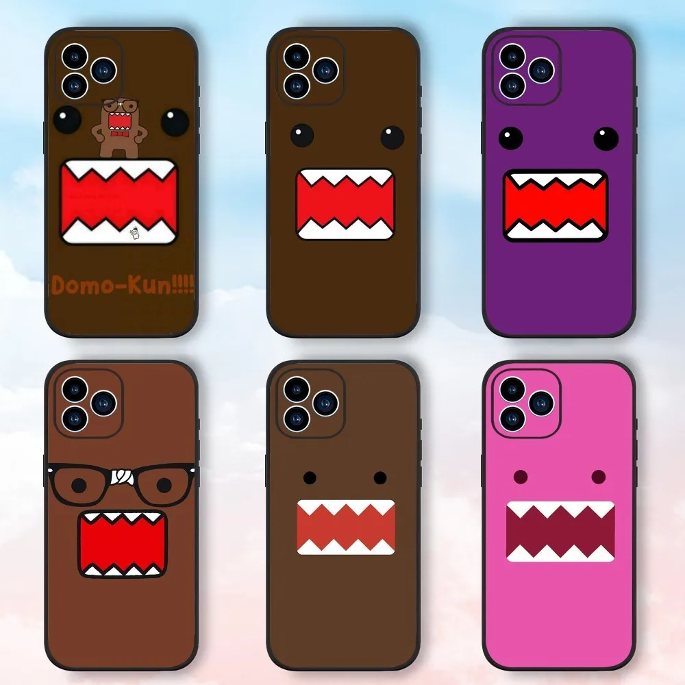 Kawaii Domo Kun Phone Case For Samsung Galaxy A51 A71 A41 A21S A11 A03S A12 A32 A52 5G Silicone Cover