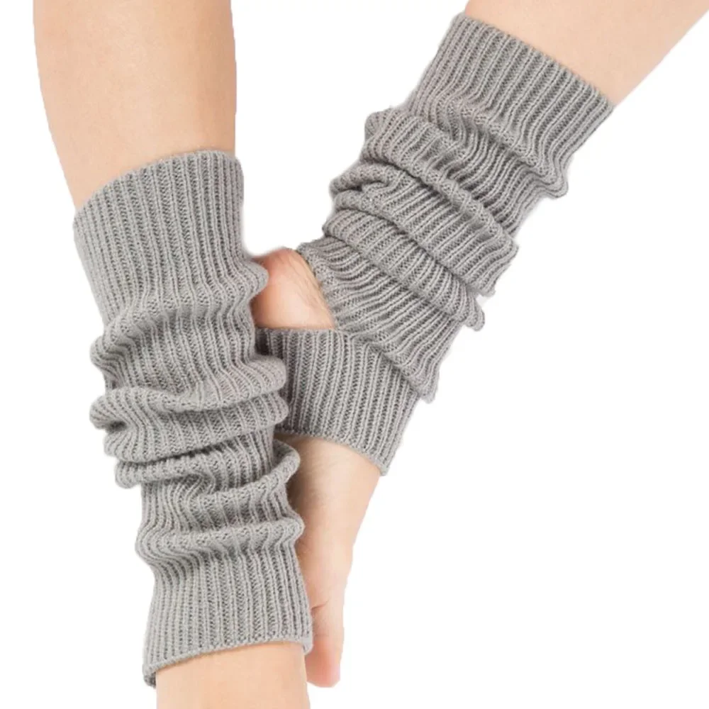 Woman Yoga Socks Girls Female Knitted Leg Warmers Boot Socks Body Cover For Gym Fitness Dance Ballet Exercising Hose 2018