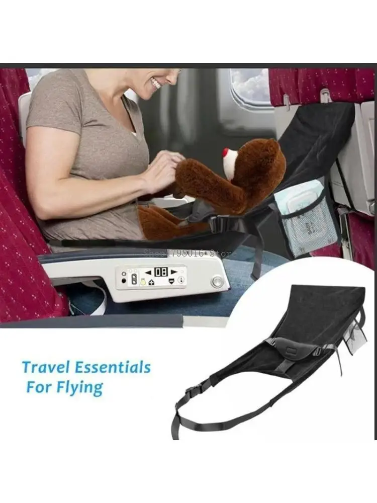 Kids Travel Extender Cushion For Plane Secure Straps Machine Washable