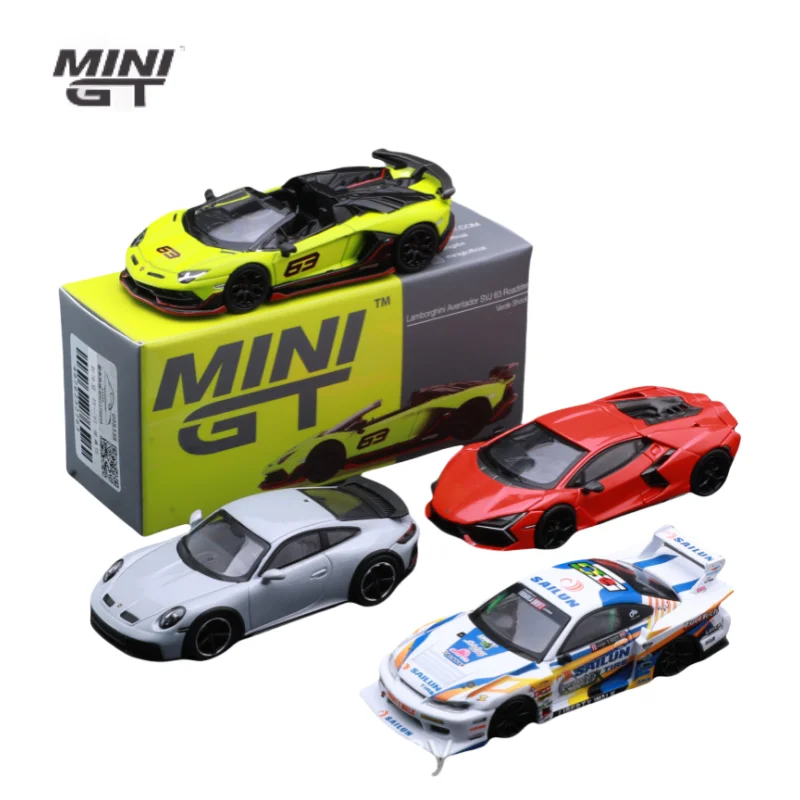 Op voorraad: 1:64 # 774 Lamborghini 887SVJ Nissan LB gegoten miniatuursimulatie legering automodel, jongensspeelgoed, decoratief item voor volwassenen.