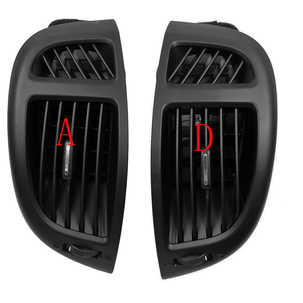 2/4 個起亜フォルテセラート 2008-2015 空調 A/C アウトレットフロント空気出口センターベントプレートパネルカーアクセサリー