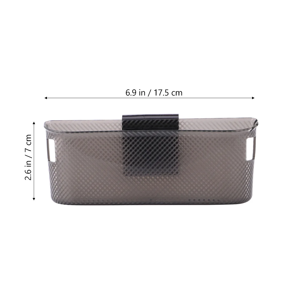 Scatola per auto Adesivo Organizzatore multifunzionale Sezione estesa Sedile sospeso Scatola portaoggetti per auto Durevole Facile installazione