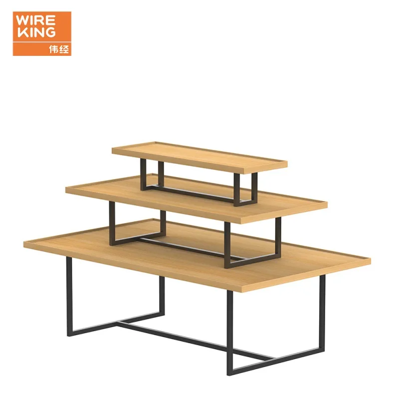 

custom.Custom Multi Layer Display Racks in Shopping Malls Boutique Stationery Stores Display Shelf Exhibition Stand