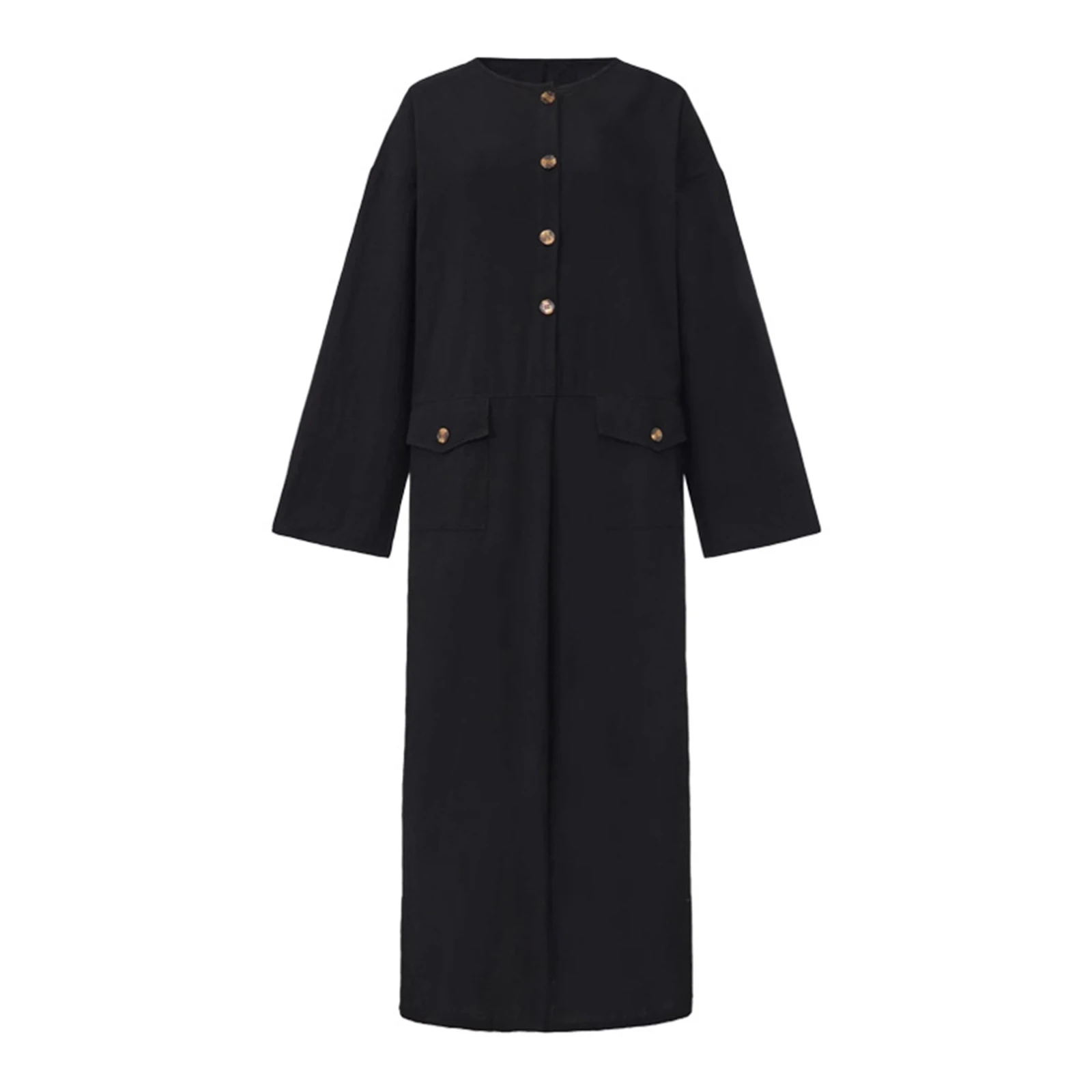 Muslim Robe For Men Ethnic Style Long Sleeve Kaftan Arabic Traditional Clothing Middle Eastern Dubai Abaya Islamic Clothes