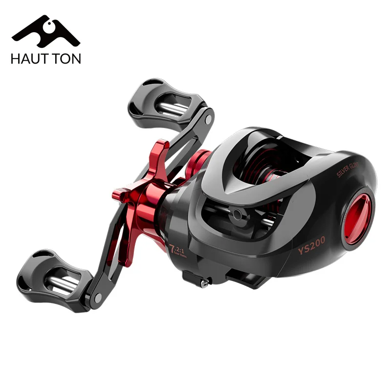 Haut Ton Plating Haut Ton Ultra Light 7.2.1 Übersetzungsverhältnis 8 kg Max. Zugkraft Leichtes magnetisches Bremssystem aus Aluminium und Kohlefaser