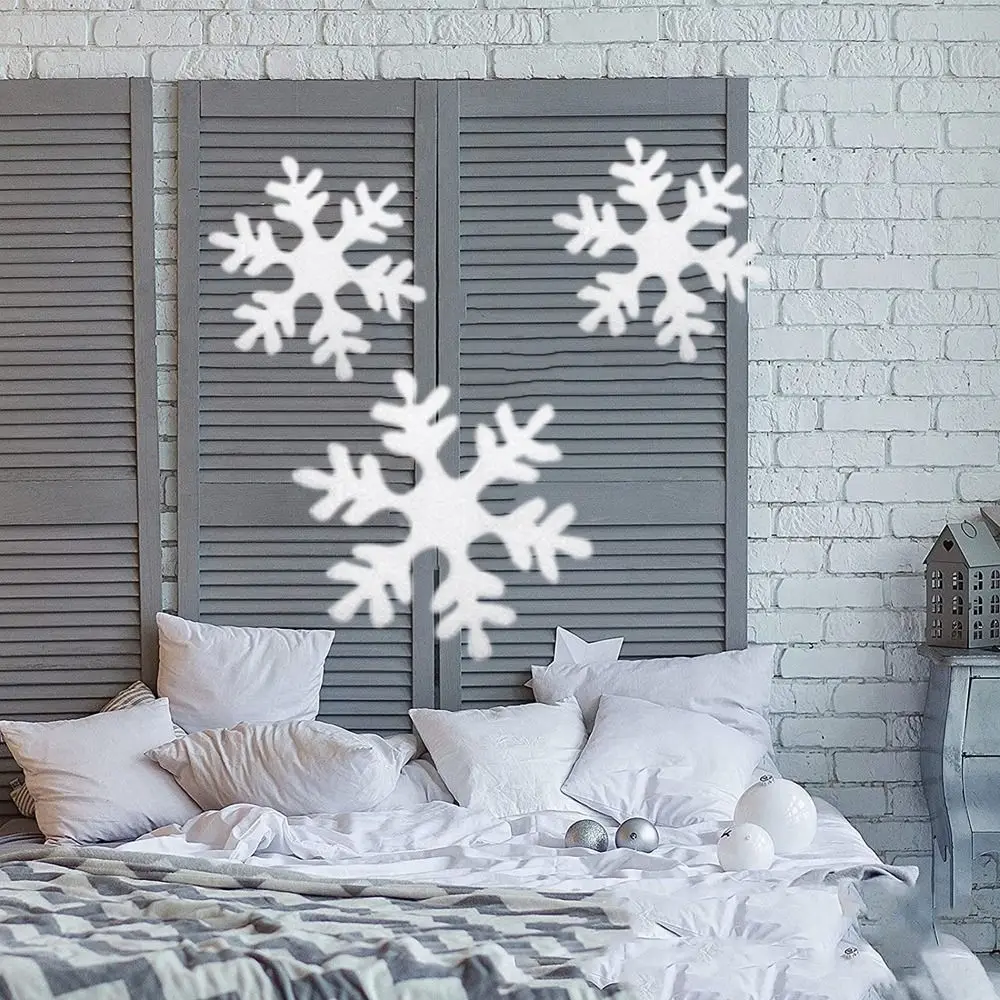 

6 шт. многоразовые белые пенопластовые снежинки, большие подвесные подвески для рождественской елки, поддельные декоративные рождественские снежинки, украшения для окна