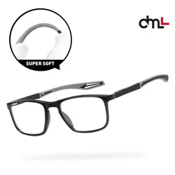 Lunettes de lecture anti-lumière bleue pour hommes et femmes, ultralégères, lunettes de sport, lunettes de presbytie, vue de loin, lunettes optiques, dioptries jusqu'à +.25, TR90