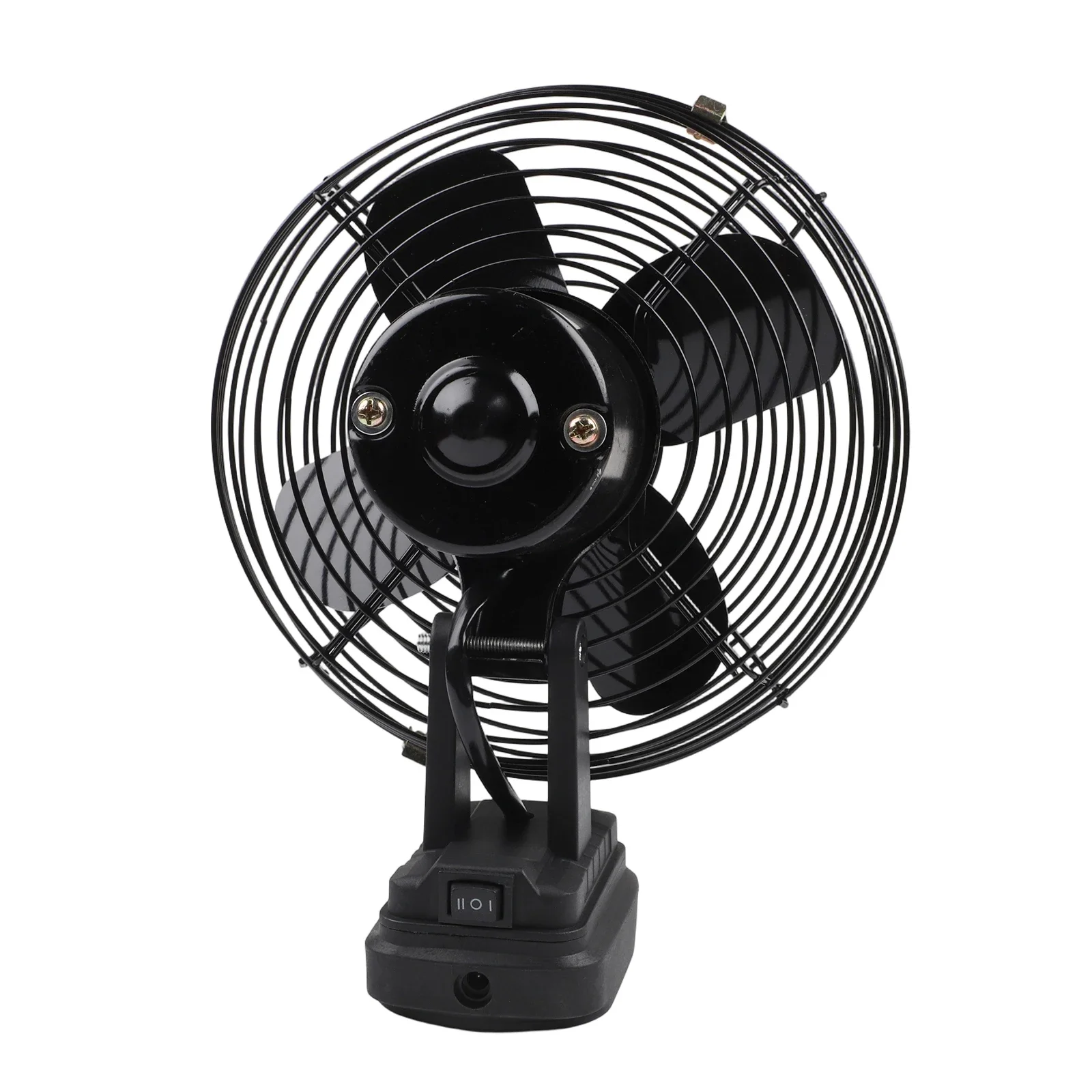 

Compact Metal Fan For Outdoor Use Portable Ventilator Wireless Outdoor Fan Metal Construction Reversible Airflow Control