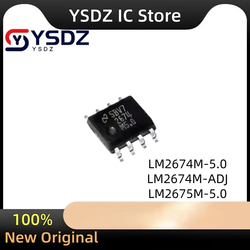 5pcs/lot LM2674M-5.0 LM2674MX-ADJ LM2674M-ADJ LM2674M LM2674 LM2675M-5.0 LM2675M LM2675 SOP-8 In Stock