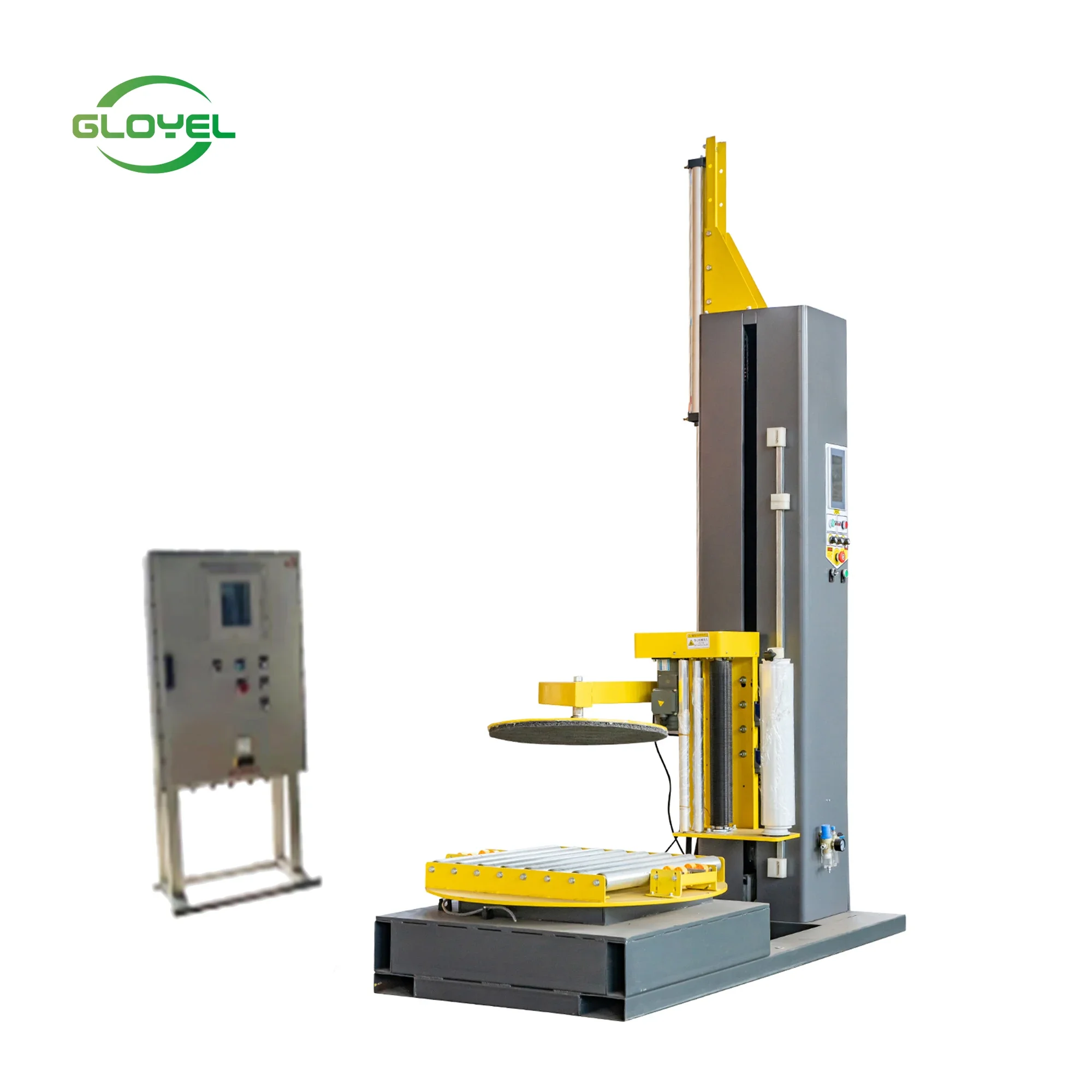 Automatic Winding Film Pre-stretching Machine Intelligent Palletless Wrapping Equipment