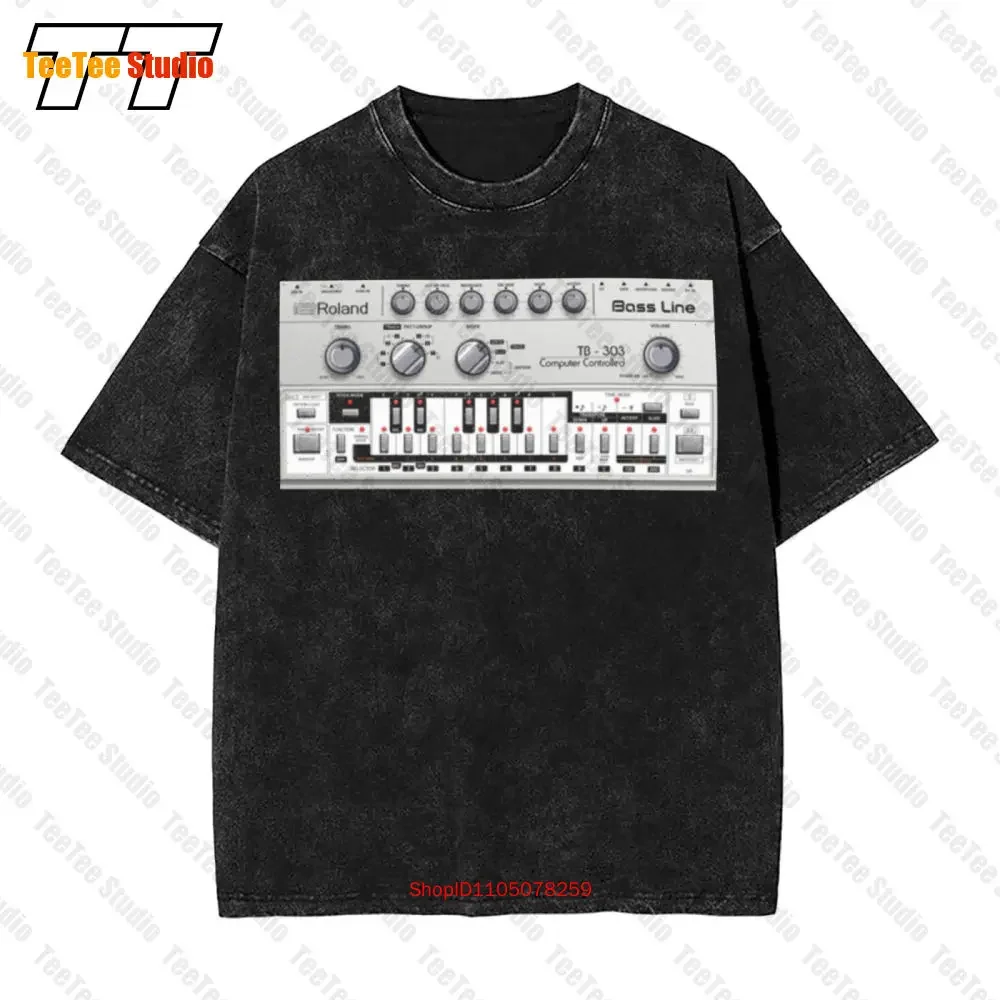 Roland Bass Line Tb 303 Trance Club Music Vintage Oversized T-Shirt SGPO