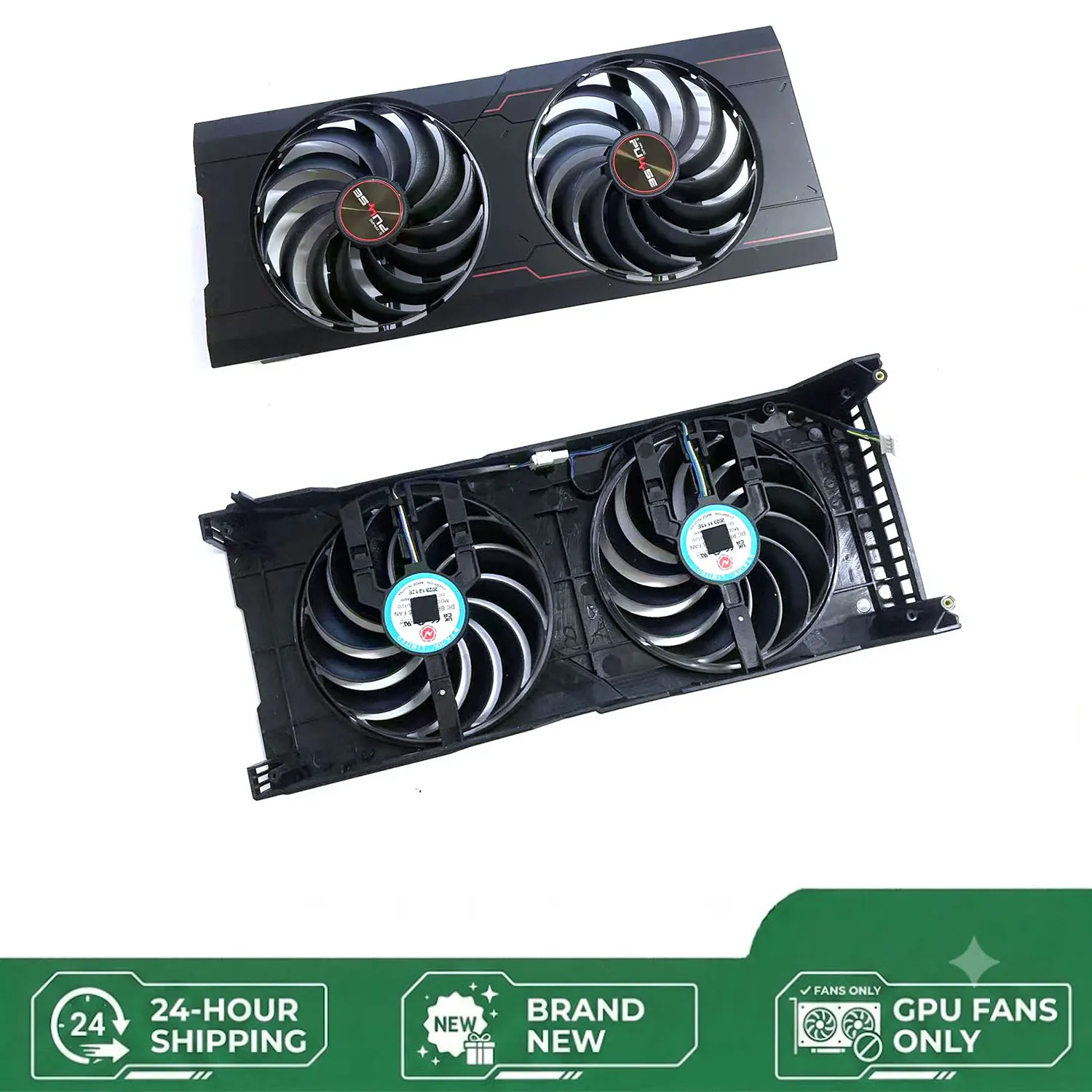 NEW For SAPPHIRE Radeon RX6700XT PULSE RX 6700 XT Graphics Card 95MM 4PIN FDC10U12D9-C FD10015M12D GPU Fan