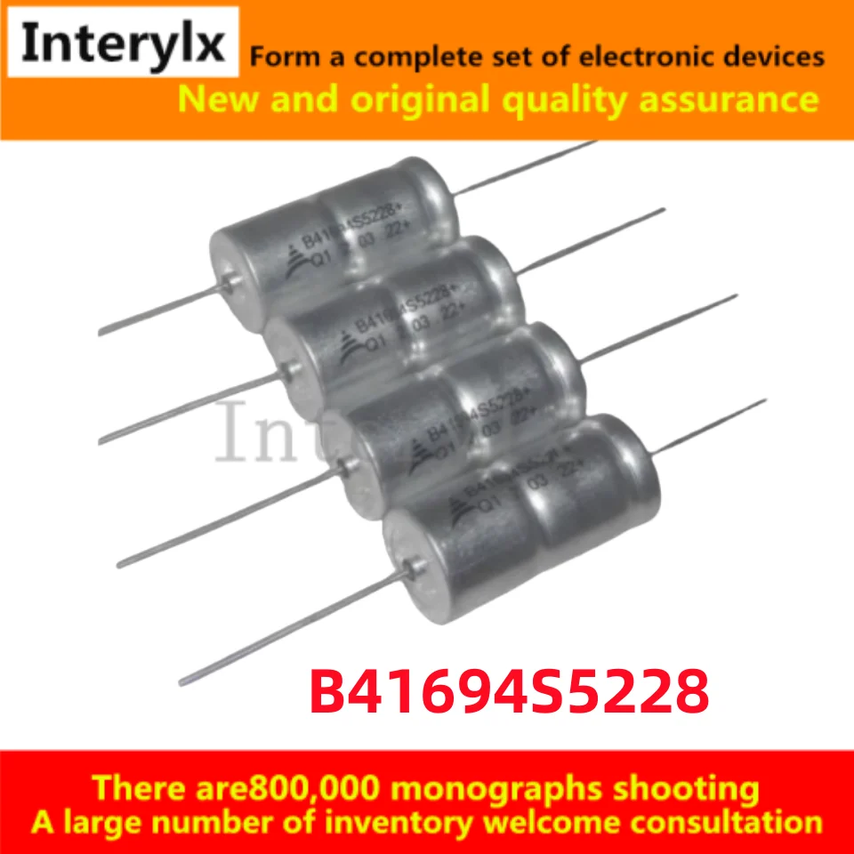 2-10Pcs/Lot Original 40v2200uf EPCOS Siemens B41694S5228 Q1 50PGV3 Transmission Control Board Electrolytic Capacitor