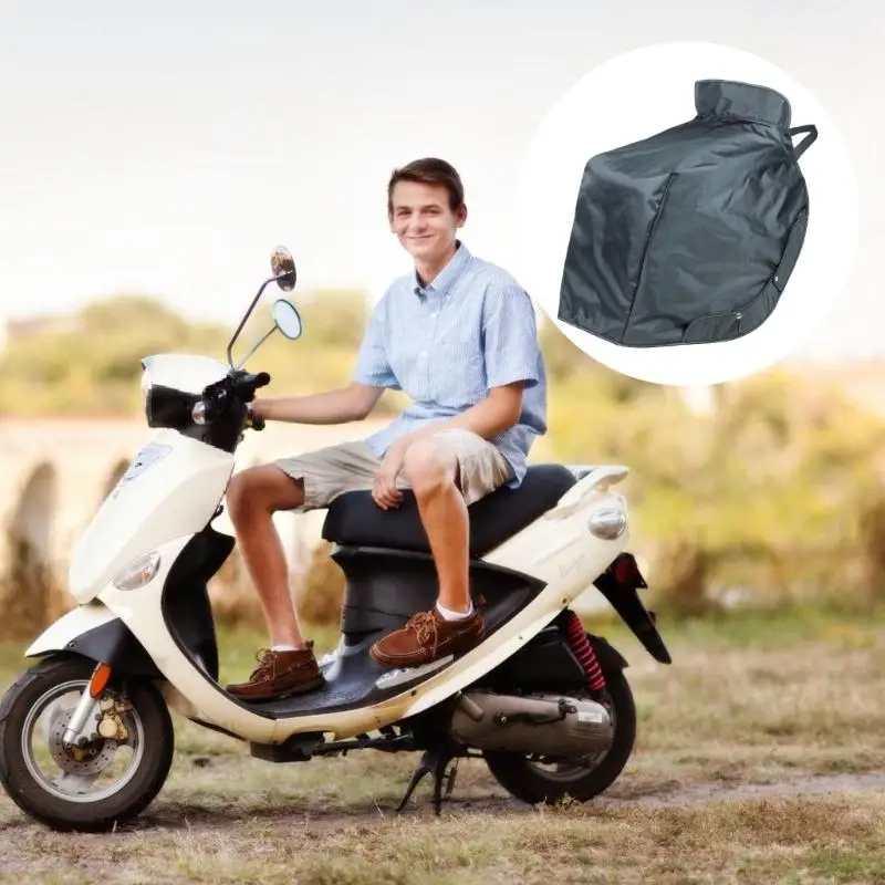 77HF Thermal Insulated Motorcycle Leg Guard Windproof Anti System Waist Belt