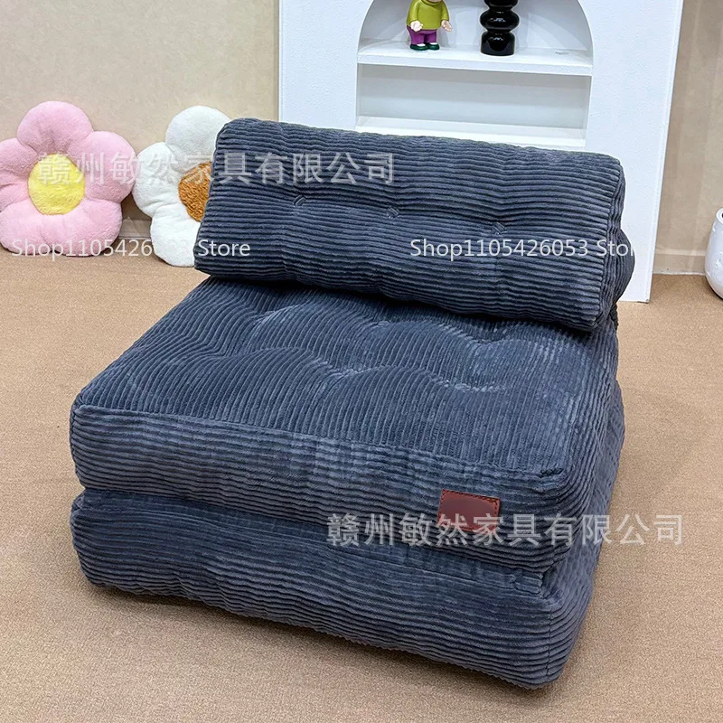 Sofa compression sofa small apartment sofa apartment bed and breakfast removable and washable lazy folding sponge