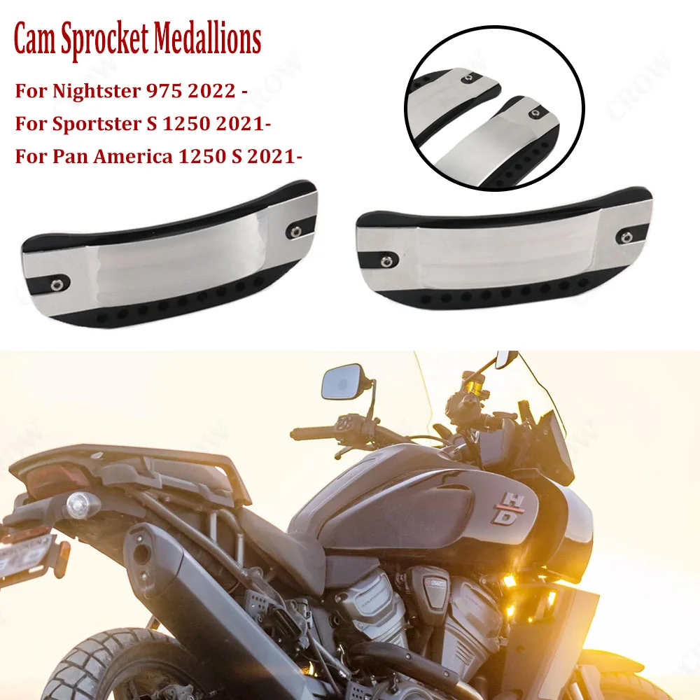 PA1250 Motorcycle Accessories Cam Sprocket Medallions FOR PAN AMERICA 1250 S PA1250 Revolution Max Models 2021 2022 2023 2024