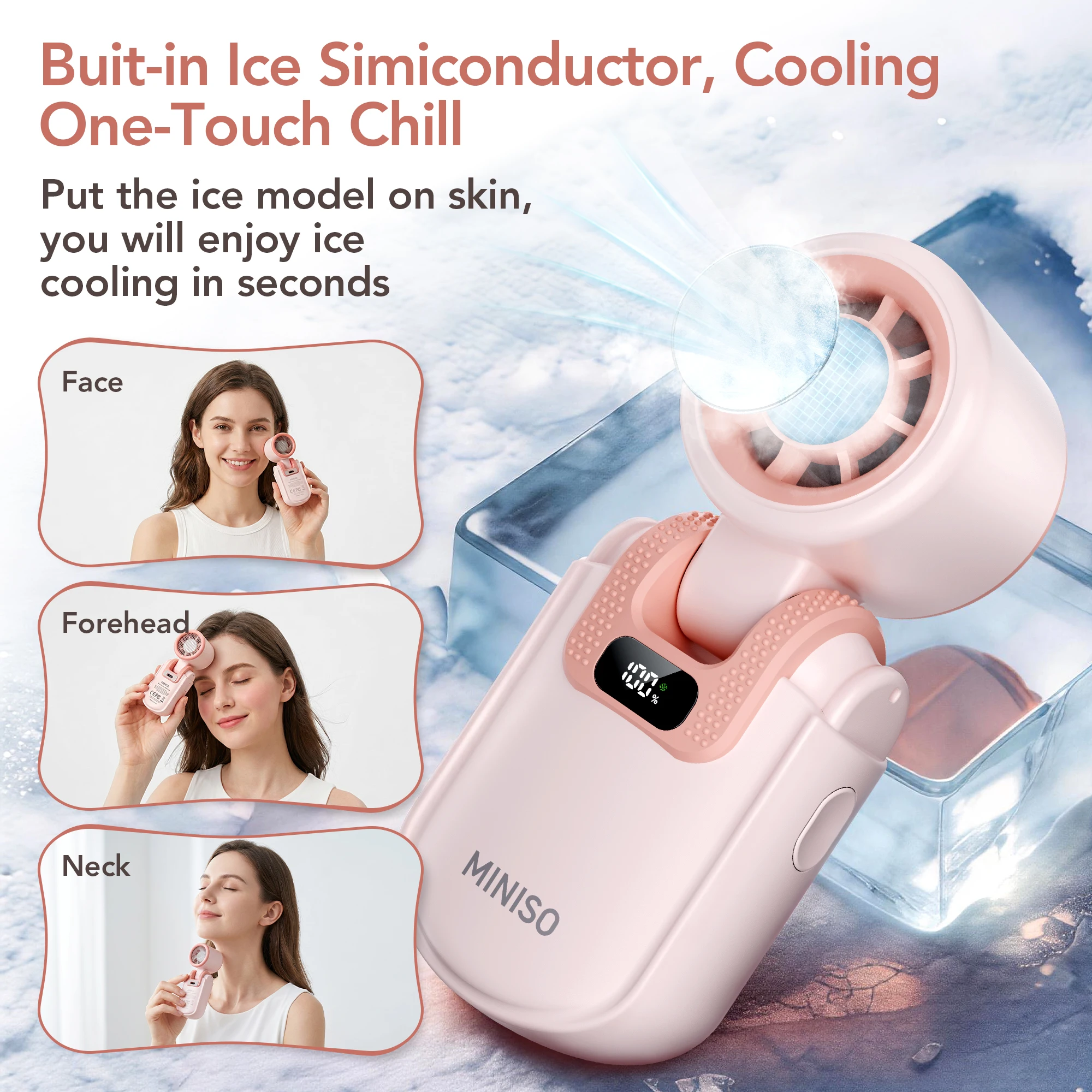 MINISO พัดลมระบายความร้อนขนาดเ - Oscillating Fan Clip บทวิจารณ์และราคา