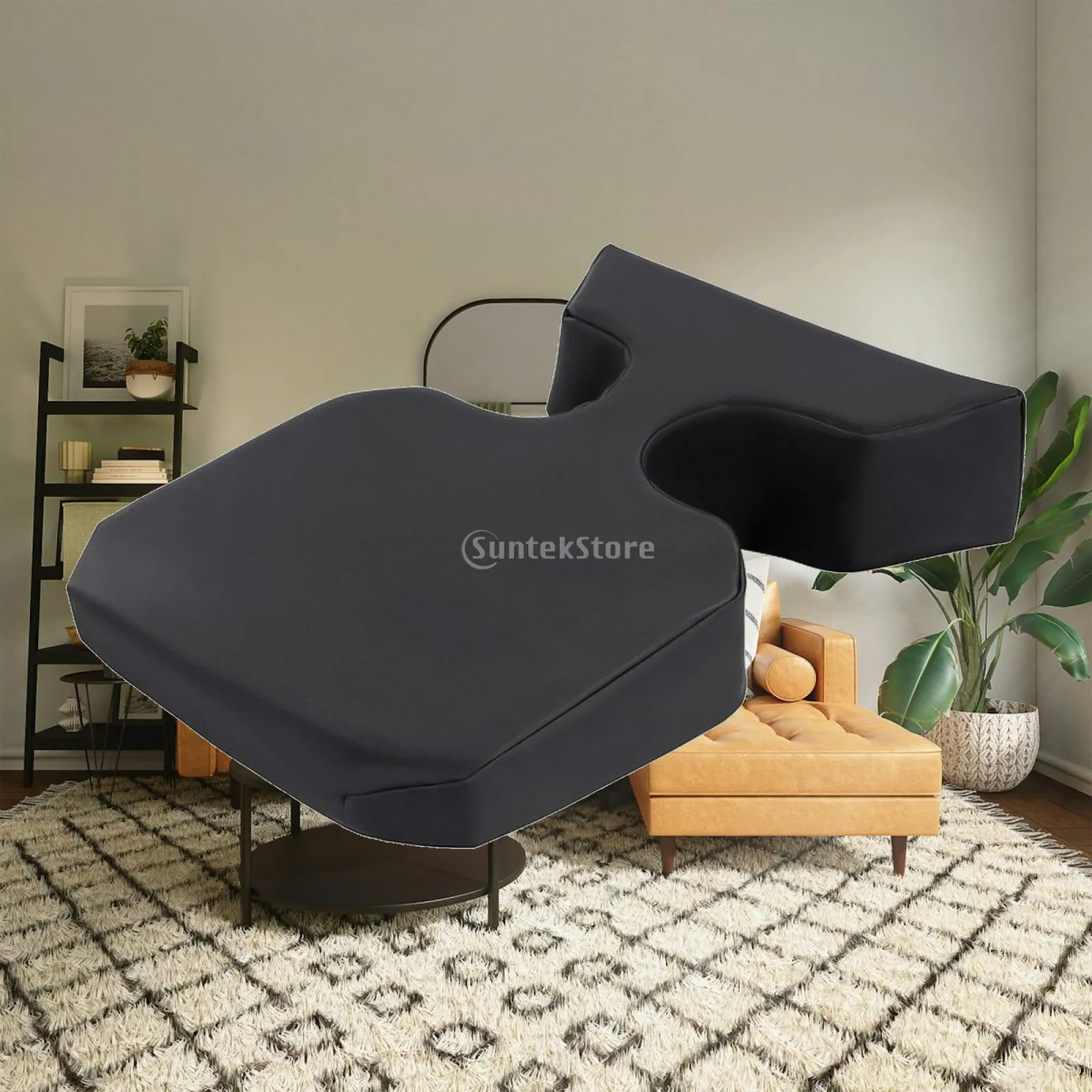 T-Shaped Massage Pillow Ergonomic Prone Massage Pillow Chest Cushion Multi-Functional Washable for Office Workers