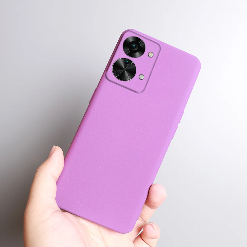Case for Oneplus Nord 4 3 2T 5G N20 SE 4G CE 5 2 Lite N200 N100 Cover Sand Matte Soft Silicon Full Protect Anti-slip Shell Funda